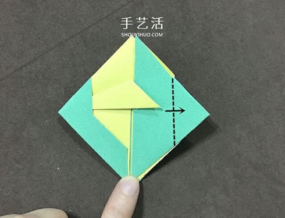 兒童簡單折紙小金魚的折法圖解 -  rpnrmr.com