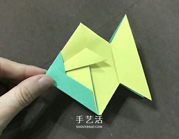 兒童簡單折紙小金魚的折法圖解 -  rpnrmr.com