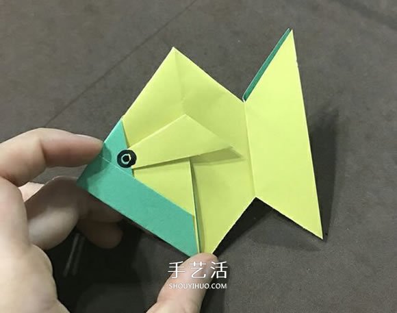 兒童簡單折紙小金魚的折法圖解 -  rpnrmr.com