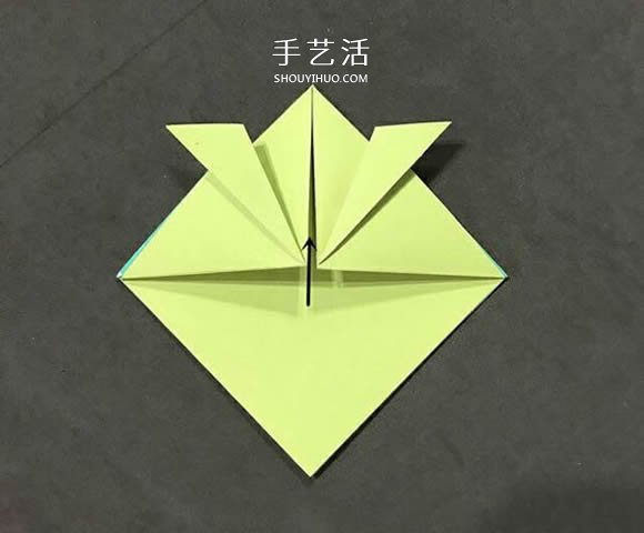 兒童簡單折紙小金魚的折法圖解 -  rpnrmr.com