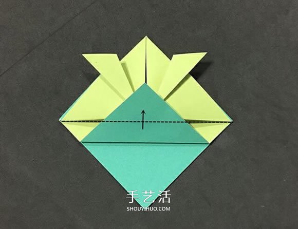 兒童簡單折紙小金魚的折法圖解 -  rpnrmr.com