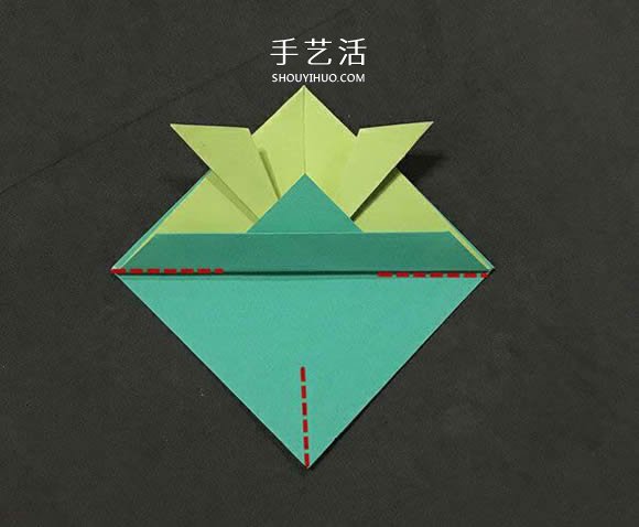 兒童簡單折紙小金魚的折法圖解 -  rpnrmr.com