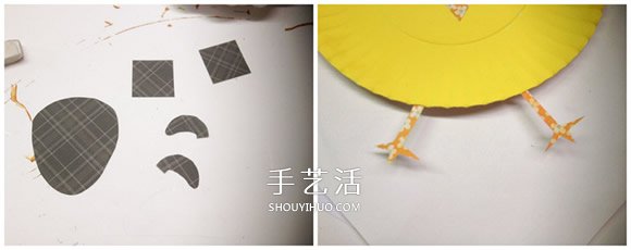 蛋糕紙盤手工制作可愛小動物的做法 -  rpnrmr.com