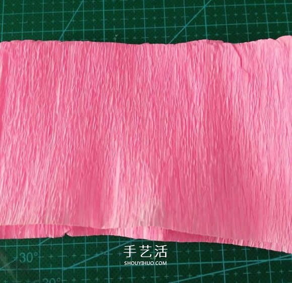 皺紋紙手工制作美麗紙花的做法圖解 -  rpnrmr.com