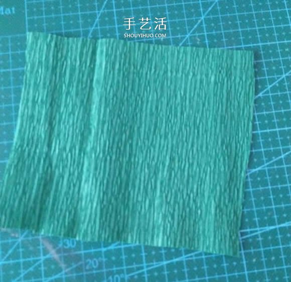 皺紋紙手工制作美麗紙花的做法圖解 -  rpnrmr.com