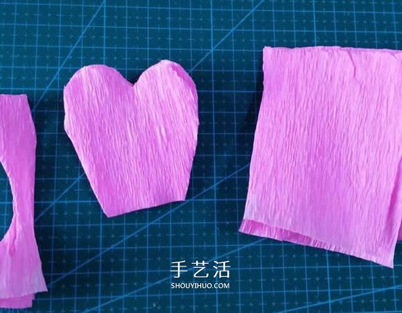 皺紋紙手工制作美麗紙花的做法圖解 -  rpnrmr.com