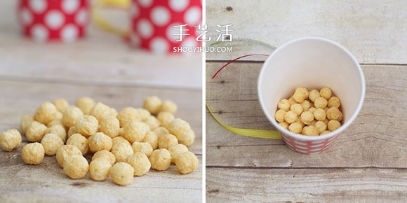 一次性紙杯手工制作打擊樂器沙錘的做法 -  rpnrmr.com