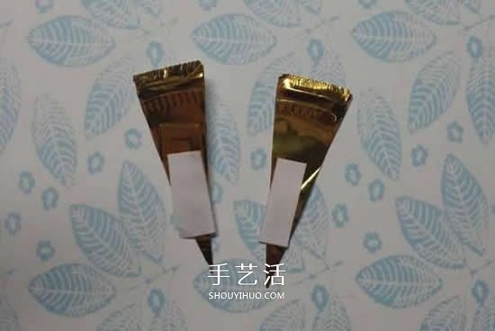 巧克力包裝紙廢物利用制作情人節(jié)玫瑰 -  rpnrmr.com