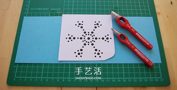 自制超美的冬天雪花燈飾圖解教程 -  rpnrmr.com