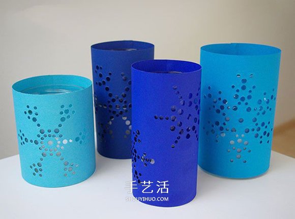自制超美的冬天雪花燈飾圖解教程 -  rpnrmr.com