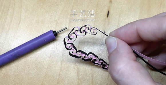 簡(jiǎn)單自制衍紙耳環(huán)的方法視頻教程 -  rpnrmr.com