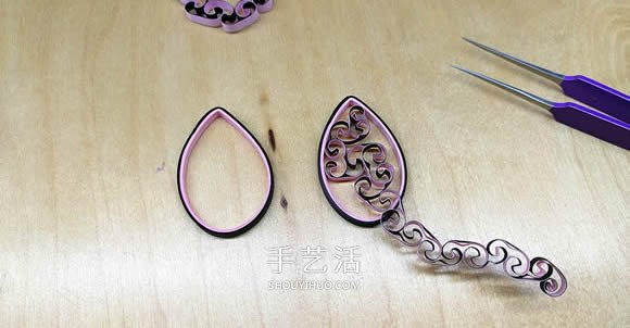 簡(jiǎn)單自制衍紙耳環(huán)的方法視頻教程 -  rpnrmr.com