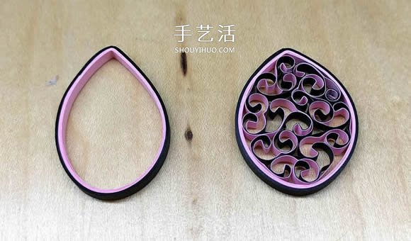 簡(jiǎn)單自制衍紙耳環(huán)的方法視頻教程 -  rpnrmr.com
