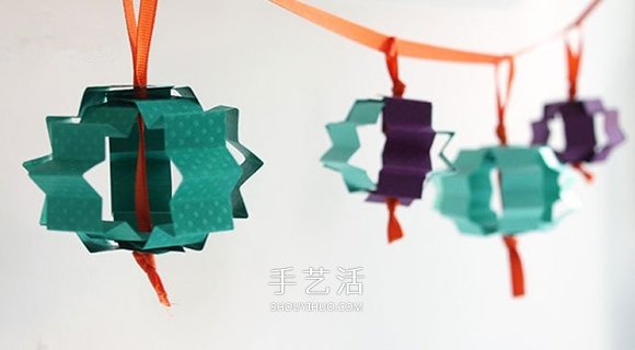 只需幾分鐘！用卡紙制作元宵節(jié)燈籠的方法 -  rpnrmr.com