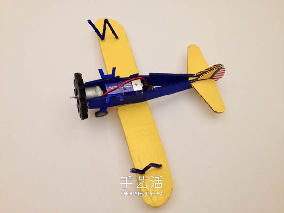 DIY電動空中旋轉(zhuǎn)飛機玩具的方法 -  rpnrmr.com