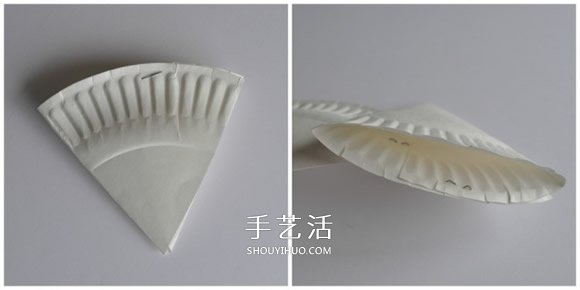 簡單紙盤手工制作北極狐的做法圖解 -  rpnrmr.com