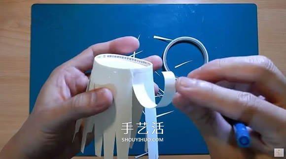 自制超好看紙杯燈籠的方法教程 -  rpnrmr.com
