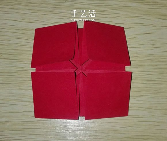 簡單又漂亮紙花籃怎么折的圖解教程 -  rpnrmr.com