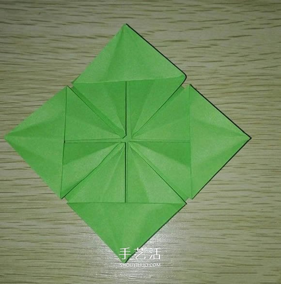 簡單又漂亮紙花籃怎么折的圖解教程 -  rpnrmr.com
