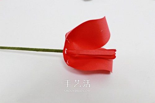 手揉紙手工制作超美郁金香花的做法 -  rpnrmr.com