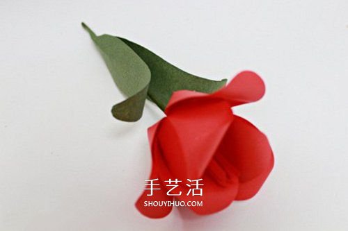 手揉紙手工制作超美郁金香花的做法 -  rpnrmr.com