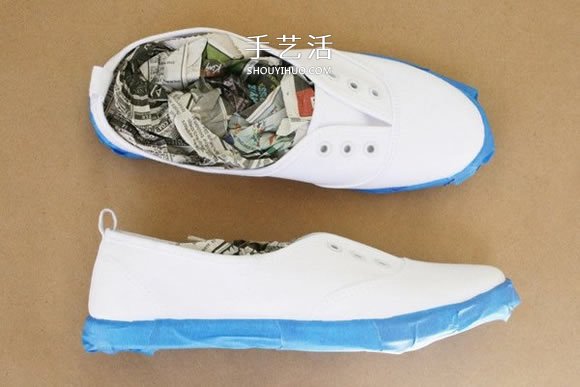 舊帆布鞋染色改造做出漸變效果的方法 -  rpnrmr.com