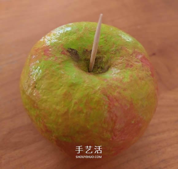 自制逼真蘋果模型的方法教程 -  rpnrmr.com