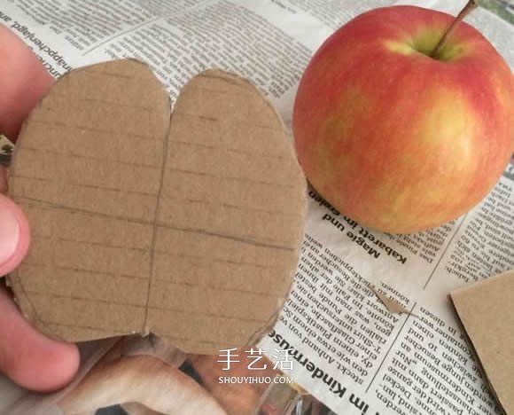 自制逼真蘋果模型的方法教程 -  rpnrmr.com