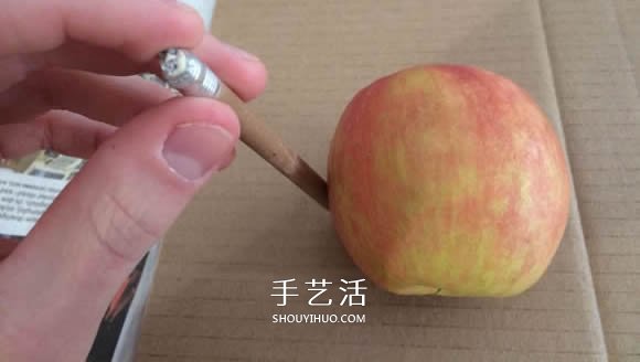 自制逼真蘋果模型的方法教程 -  rpnrmr.com