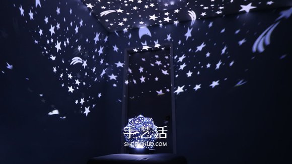 自制二十面體星光投影燈的方法教程 -  rpnrmr.com