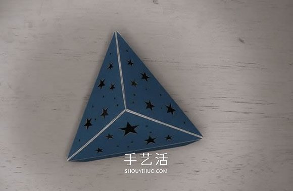 自制二十面體星光投影燈的方法教程 -  rpnrmr.com