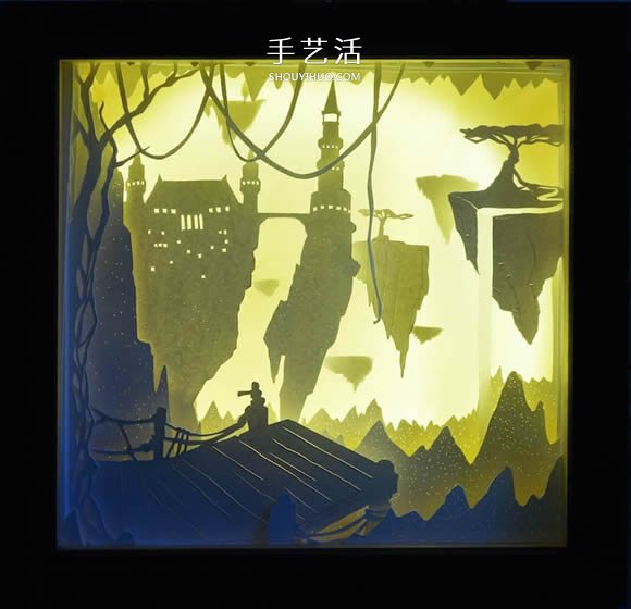 精致“紙雕燈箱”作品欣賞并附紙雕視頻教程 -  rpnrmr.com