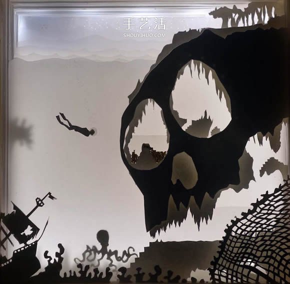 精致“紙雕燈箱”作品欣賞并附紙雕視頻教程 -  rpnrmr.com