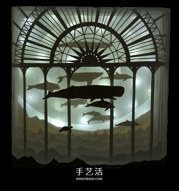 精致“紙雕燈箱”作品欣賞并附紙雕視頻教程 -  rpnrmr.com