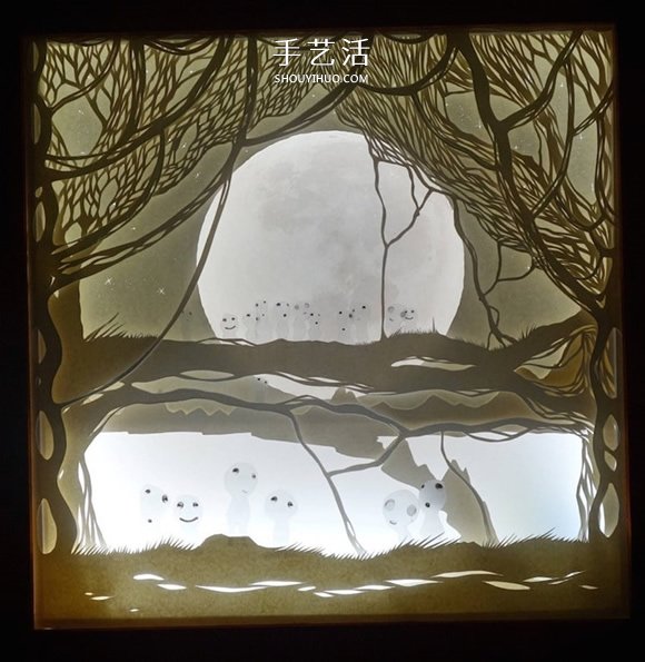 精致“紙雕燈箱”作品欣賞并附紙雕視頻教程 -  rpnrmr.com