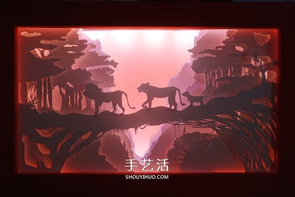 精致“紙雕燈箱”作品欣賞并附紙雕視頻教程 -  rpnrmr.com