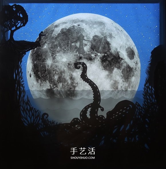 精致“紙雕燈箱”作品欣賞并附紙雕視頻教程 -  rpnrmr.com
