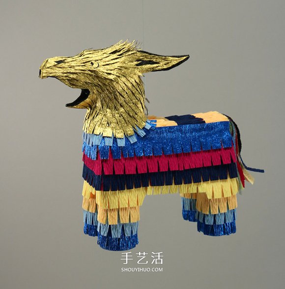 紙做的奇幻生物雕塑 超現(xiàn)實(shí)風(fēng)格皮納塔作品！ -  rpnrmr.com