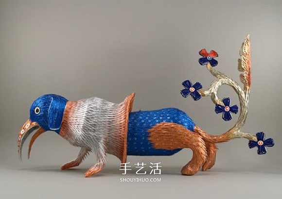 紙做的奇幻生物雕塑 超現(xiàn)實(shí)風(fēng)格皮納塔作品！ -  rpnrmr.com