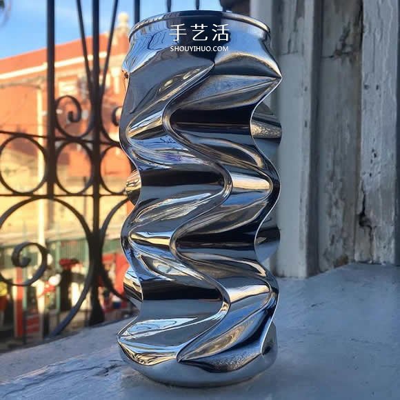 嘆為觀止的指上功夫 徒手把易拉罐變藝術品！ -  rpnrmr.com