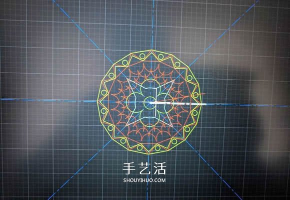 精美的曼荼羅墻 國(guó)外網(wǎng)友帶著兒子做了一個(gè)！ -  rpnrmr.com
