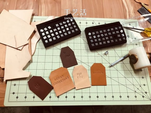 簡單美麗的皮革禮品標(biāo)簽DIY 為禮品增添光彩！ -  rpnrmr.com