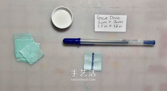 折紙迷你蝴蝶和鴿子 做成精美玻璃裝飾品！ -  rpnrmr.com