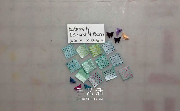 折紙迷你蝴蝶和鴿子 做成精美玻璃裝飾品！ -  rpnrmr.com