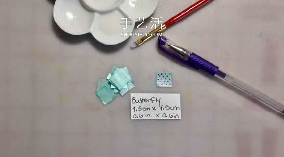 折紙迷你蝴蝶和鴿子 做成精美玻璃裝飾品！ -  rpnrmr.com