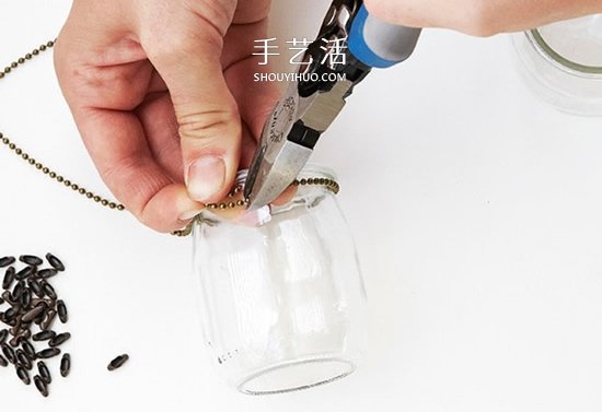 迷人的吊燈裝飾！枯枝和玻璃罐的再利用DIY -  rpnrmr.com