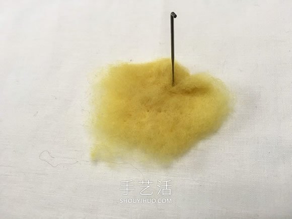 春天的使者！漂亮羊毛氈藍(lán)山雀的制作教程 -  rpnrmr.com