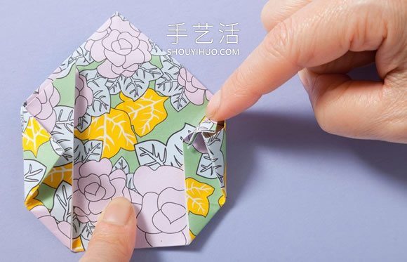 簡(jiǎn)單的收納盒折紙教程 四四方方很好看！ -  rpnrmr.com