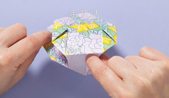 簡(jiǎn)單的收納盒折紙教程 四四方方很好看！ -  rpnrmr.com