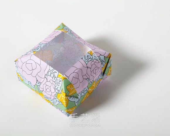 簡(jiǎn)單的收納盒折紙教程 四四方方很好看！ -  rpnrmr.com